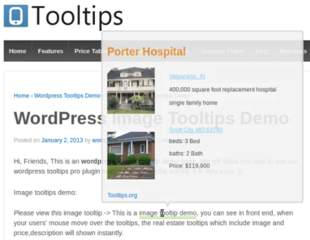 WordPress Tooltips Video Tutorial 6: custom tooltip box color, font ...