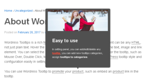 WordPress Tooltips Pro Plus Plugin (Version 35.9.8) Powerful Features, 21 Addons, Multi-Site License, One-Time Payment, Unlimited Upgrade