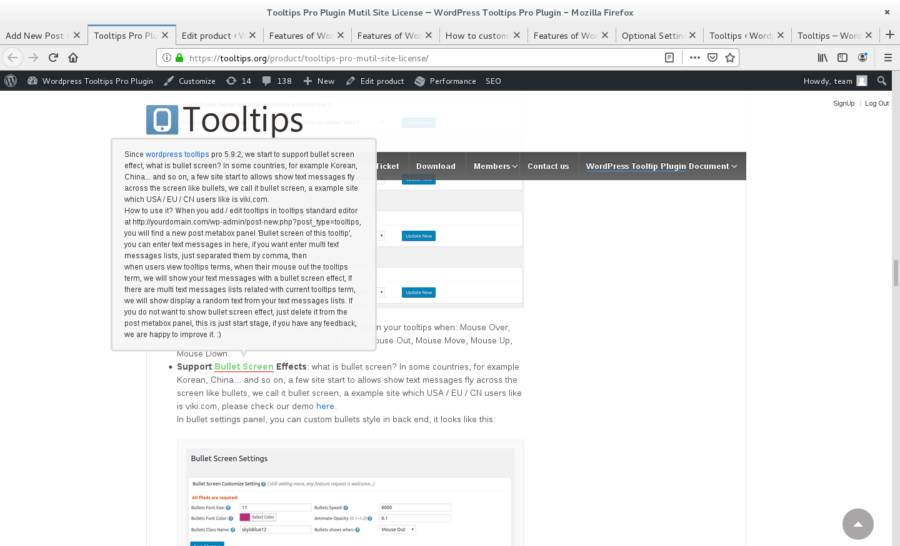 WordPress Tooltips Plugin 9.4.2, New Option to Show Excerpt of The ...