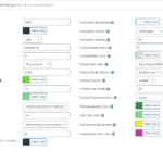 wordpress tooltip customize setitngs panel